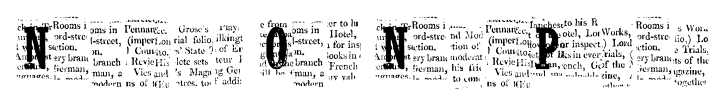 Nelson Old NewsPaper font