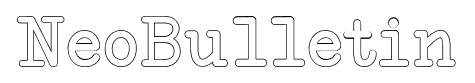 NeoBulletin font