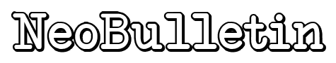 NeoBulletin font