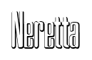 Neretta font