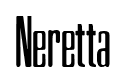 Neretta font