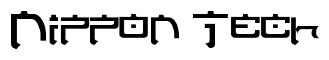 Nippon Tech font