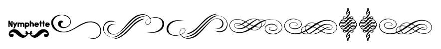 Nymphette font
