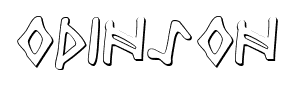 Odinson font