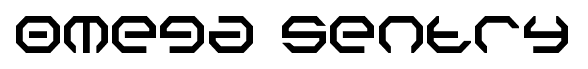 Omega Sentry font