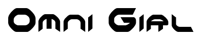 Omni Girl font