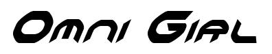 Omni Girl font