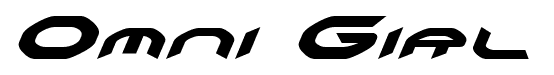 Omni Girl font