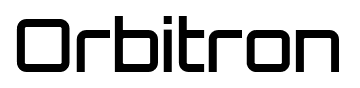 Orbitron font