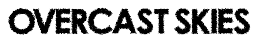 Overcast Skies font