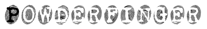 Powderfinger font