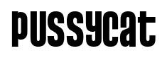 Pussycat font