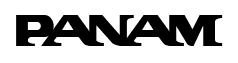 PanAm font
