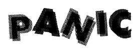 PANIC font