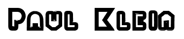 Paul Klein font