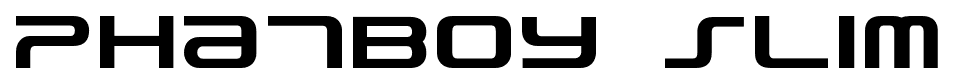 PhatBoy Slim font