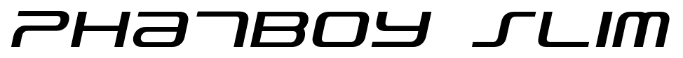 PhatBoy Slim font