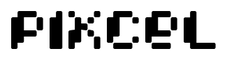 Pixcel font