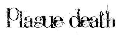 Plague Death font