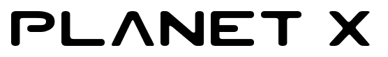Planet X font