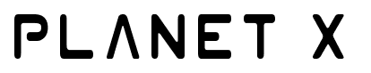 Planet X font