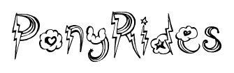 PonyRides font