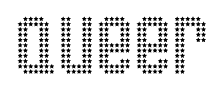 Queer font