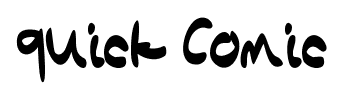 Quick Comic font
