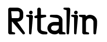 Ritalin font