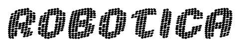 Robotica font