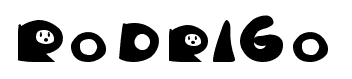 Rodrigo font