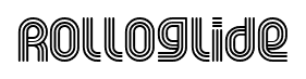 Rolloglide font