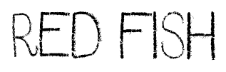 Red Fish font