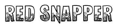 Red Snapper font