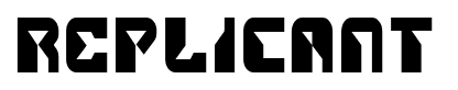 Replicant font