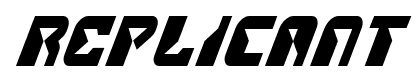 Replicant font