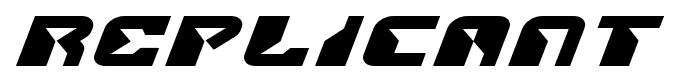 Replicant font