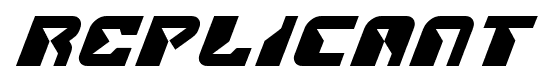 Replicant font