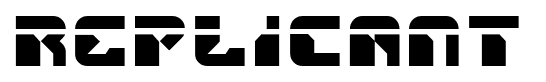 Replicant font