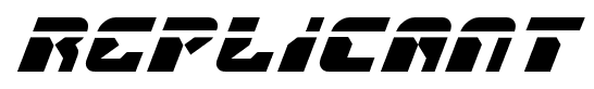 Replicant font