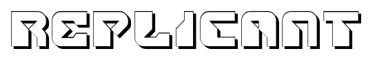 Replicant font