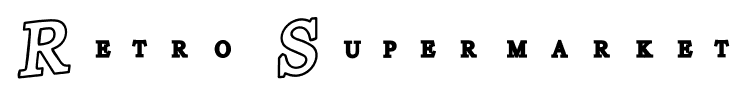Retro Supermarket font