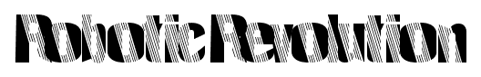 Robotic Revolution font