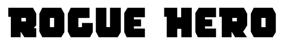 Rogue Hero font
