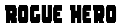 Rogue Hero font