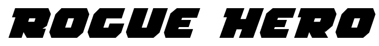 Rogue Hero font