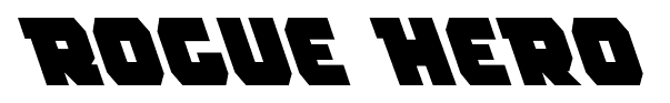 Rogue Hero font