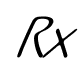 Rx font