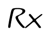Rx font
