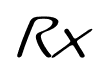 Rx font